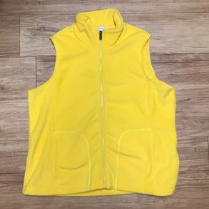 Cold water creek yellow vest